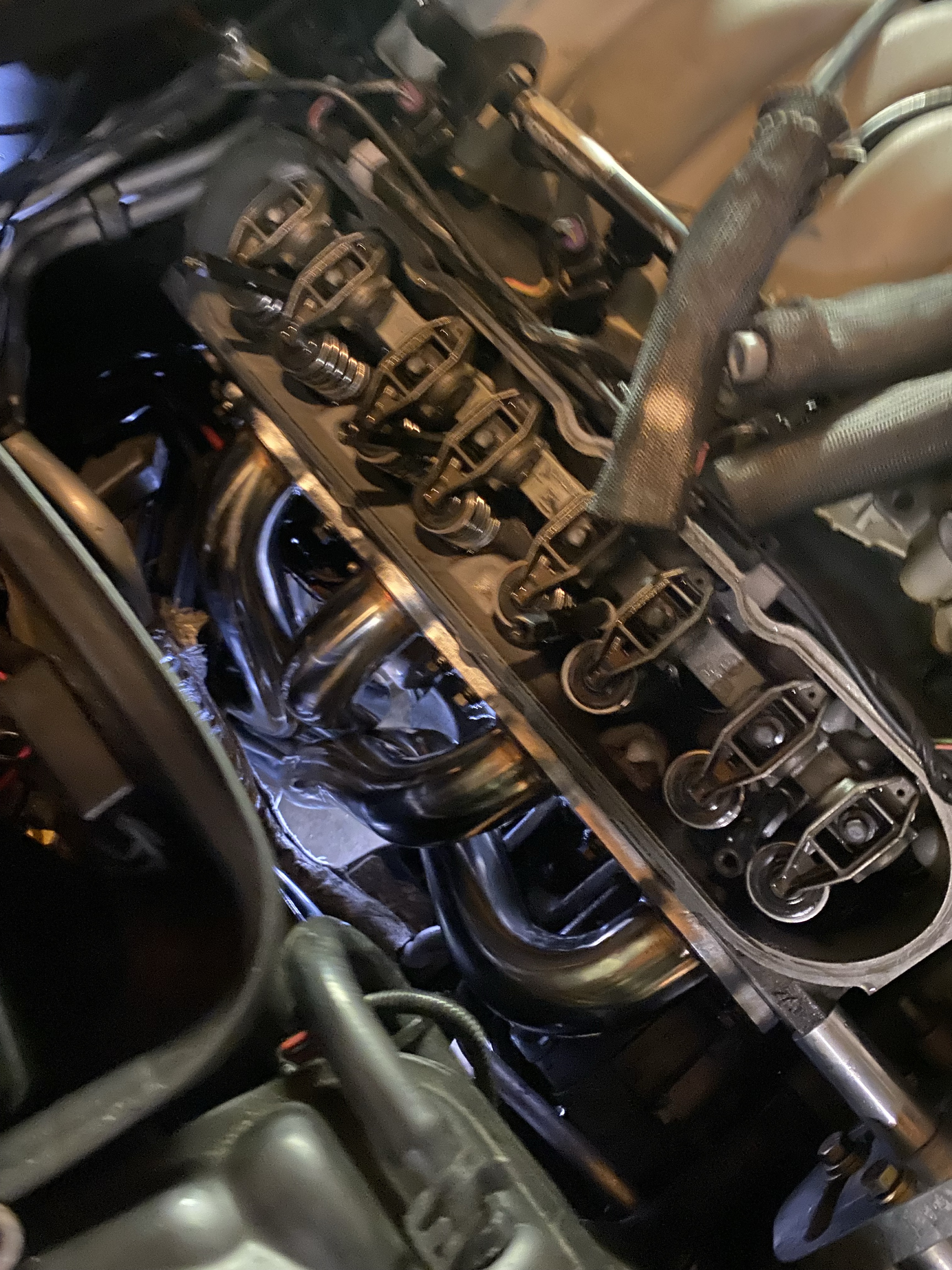 Custom catch can plumbing