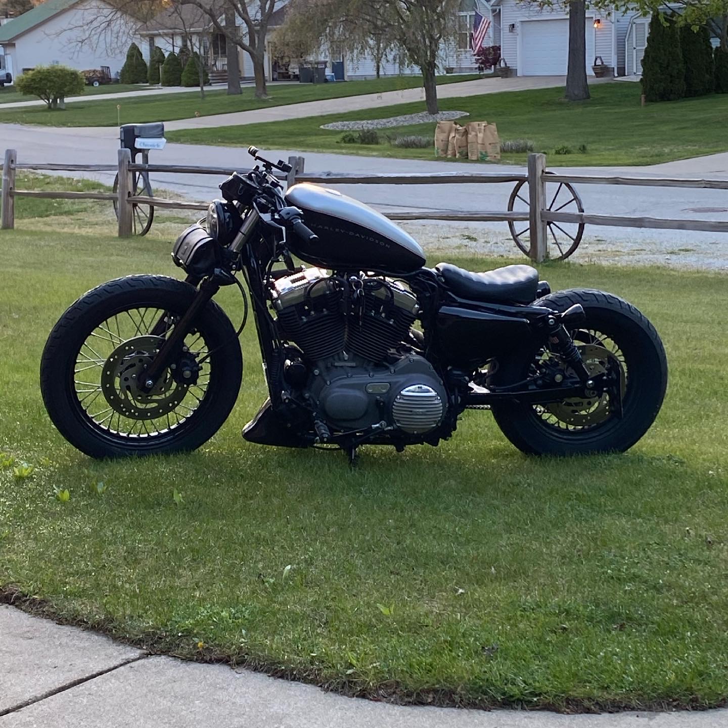 Cafe Sportster transformation