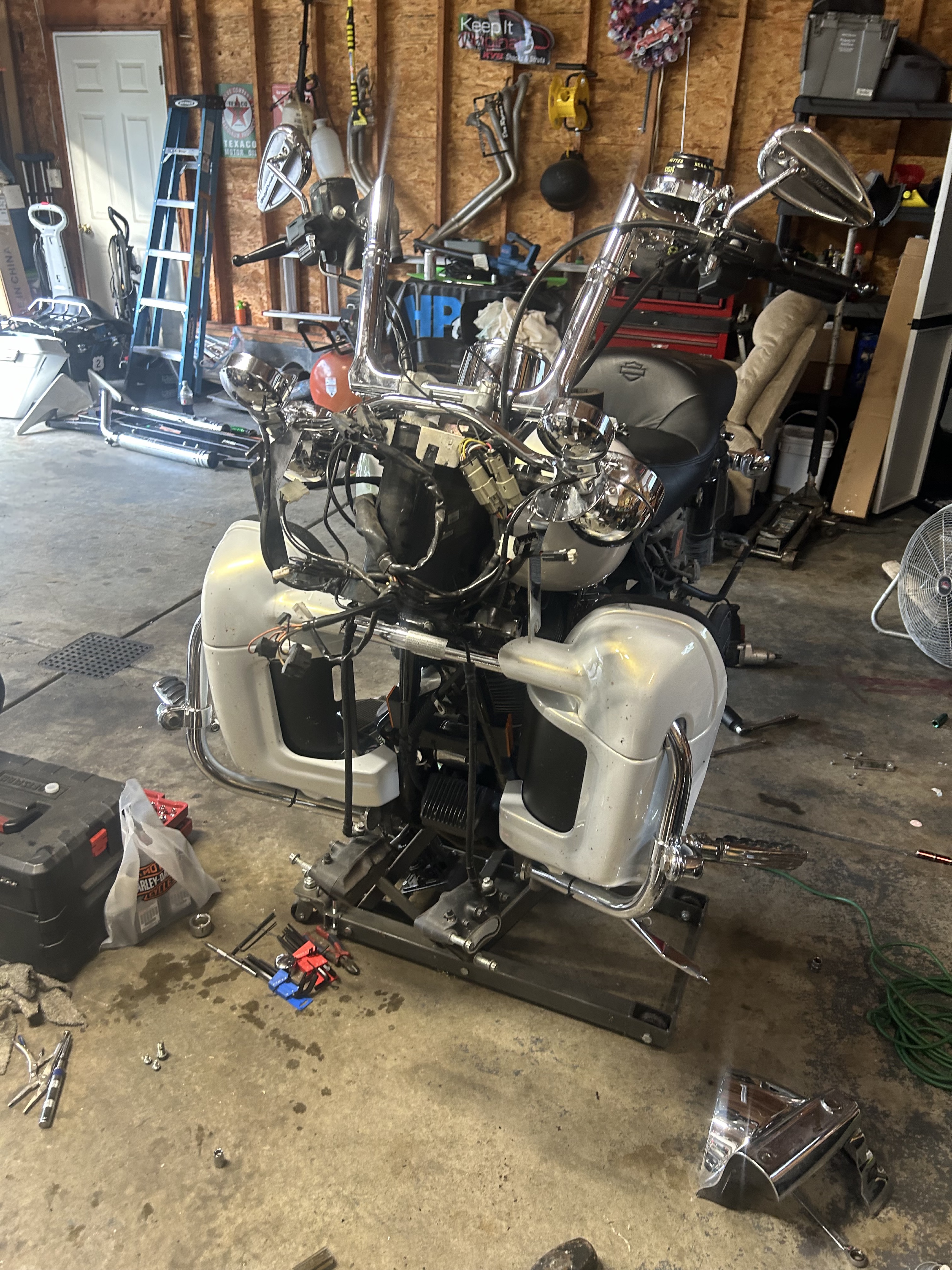 In-shop full teardown & rebuild